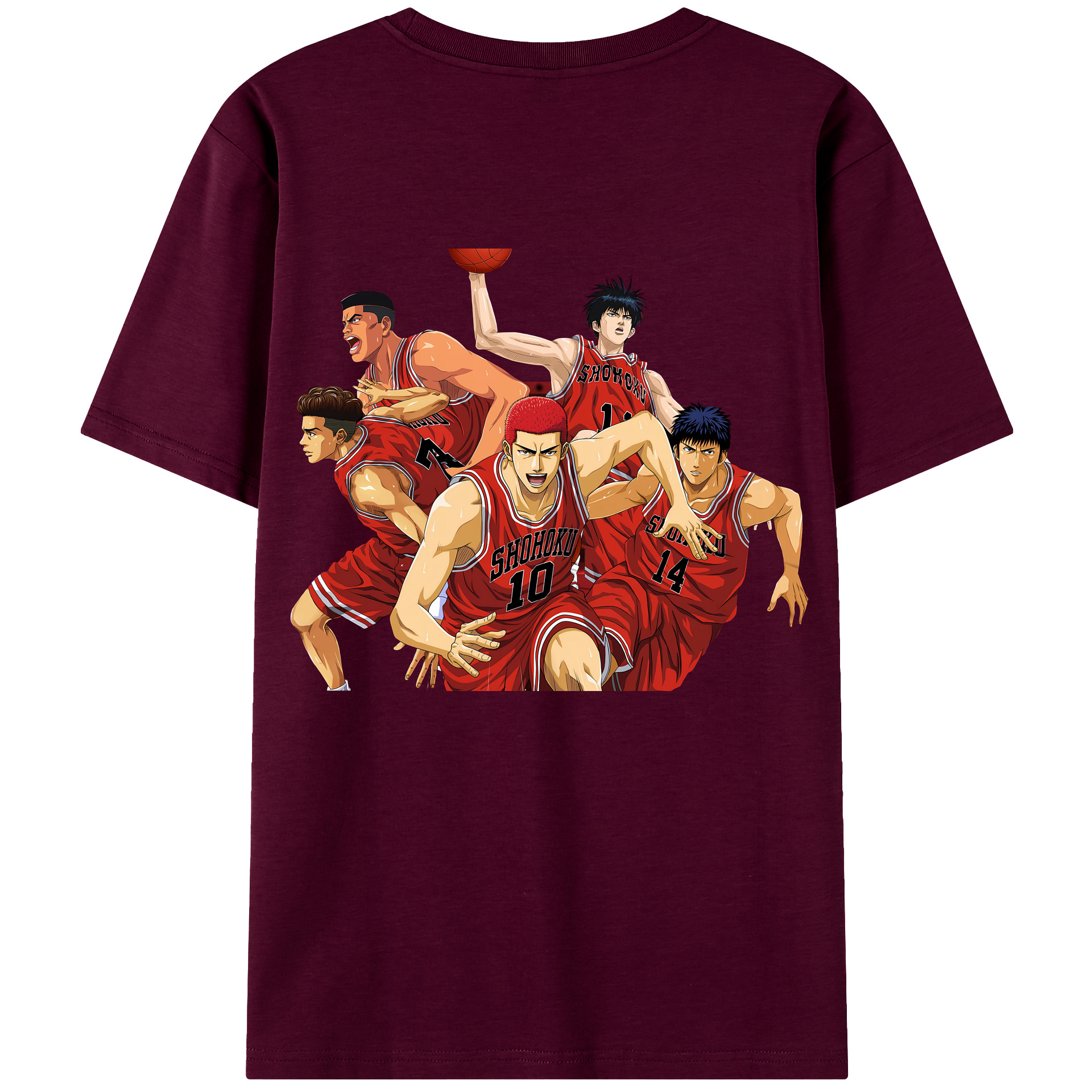 （画像用） SLAM DUNK／スラムダンク レディース半袖Tシャツ(バックプリント)